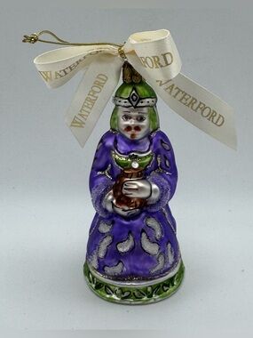 Waterford Holiday Heirlooms Wise Man Nativity Glass Christmas Ornament